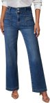 Sidefeel Women's Wide Leg Jeans High Waisted Tummy