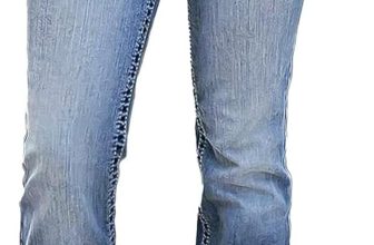 Flamingals Boot Cut Jeans for Women High Waist Tummy