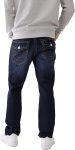 True Religion Men’s Ricky Straight Leg Jeans with Back