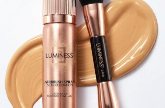 LUMINESS Silk Airbrush Spray Foundation & Buffing Brush