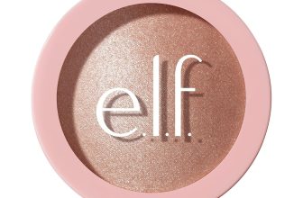 e.l.f. Halo Glow Silky Powder Highlighter, Long-Lasting