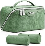 BOYATU Travel Makeup Bags for Women: Vintage Roman