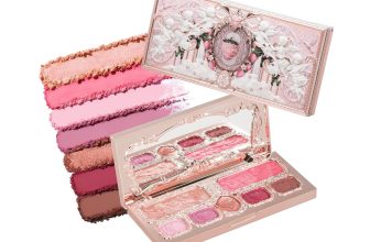 Flower Knows Strawberry Cupid Makeup Palette,Pink Face