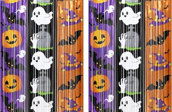 Halloweens Decoration Foil Fringe Backdrop - 2 Pack