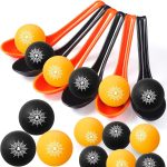 Soulchen 48 Pack Halloween Egg and Spoon Race Game
