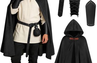 kasahara Renaissance Hooded Cloak Medieval Costume