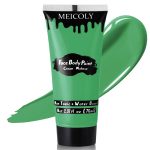 MEICOLY Green Face Body Paint for St Paddys Green Body