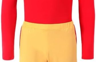 Mens Costume Red Hoodie with Antennae Pants Sets Heart