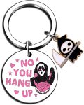Halloween Gifts for Women Men Teens Ghostface Keychain
