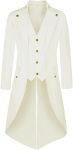 MOFOVELY Mens Pirate Coat Steampunk Jacket Tailcoat