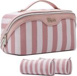 BOYATU Travel Makeup Bag Cosmetic Bag for Women: 3 Pcs