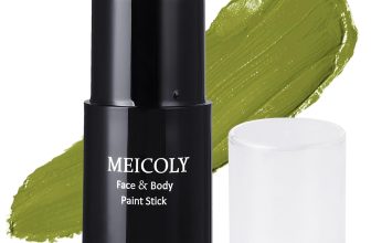 MEICOLY Light Green Face Body Paint Stick(1.06 Oz),St