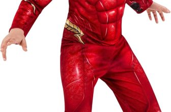 Rubies DC The Flash Movie: The Flash Deluxe Costume for