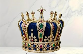 Royal Crown Acrylic Desktop Decoration, Suitable for