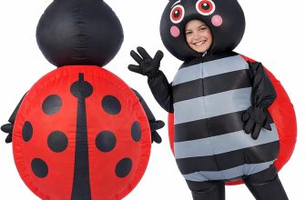 Halloscume Ladybug Inflatable Costume for Adults