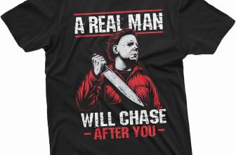 Men's Scary Halloween Shirt Horror Movie Tee Serial