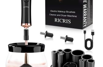 RICRIS Electric Makeup Brush Cleaner and Dryer Machine