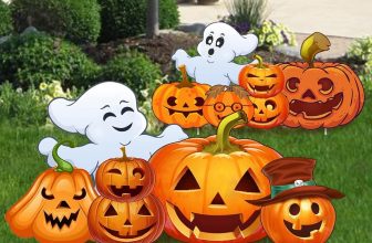 Large Halloween Decorations Outdoor Yard Signs, 2pcs