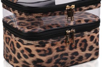 Double-layer Cosmetic Bag Makeup Bag Travel Makeup Bag
