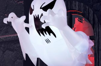 Joiedomi 4.5 FT Halloween Inflatable Scary Flying Ghost