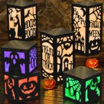 OuMuaMua 6 Pcs Halloween Table Decorations Indoor