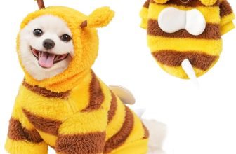 ANIAC Fleece Dog Hoodies with D-Ring Autumn Winter