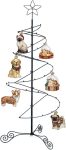 HOHIYA 3.3 FT Metal Spiral Christmas Tree Alternative