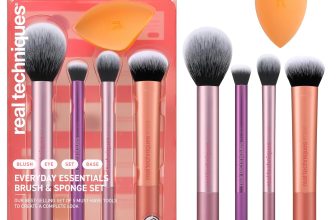 Real Techniques 5 Piece Everyday Essentials Makeup