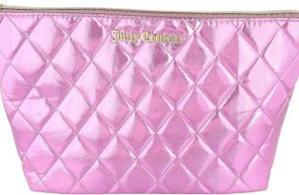 Juicy Couture Pink Makeup Bag Cosmetics Organizer