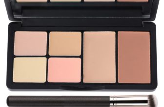 Concealer Contour Palette, 6 In 1 Color Correcting