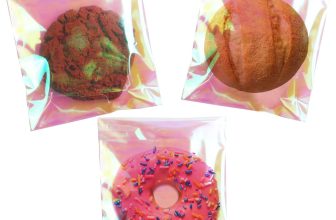 SUREHOME Cookie Bags with Seal 100 Pcs 5x6 In