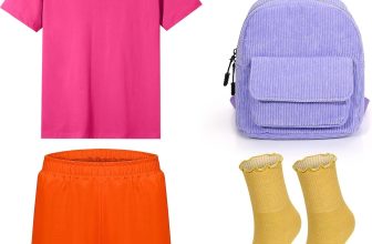 Halloween Traveler Costume Set for Adult Pink T-shirt