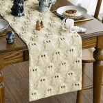 Artoid Mode Beige Ghost Soft Plush Faux Fur Jacquard