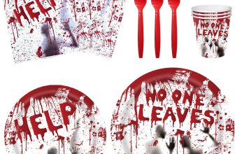 Navy Sugar 120 Pcs Terror Plates Party Supplies,