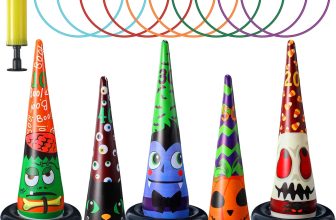 Capoda 16 Pcs Halloween Party Games Toys Inflatable