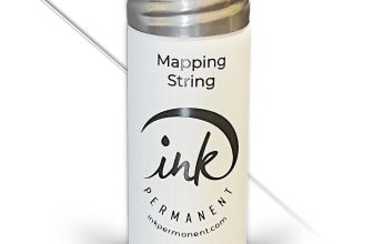 Ink Permanent White Brow Mapping String [100 Ft Bottles
