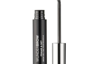 Wunderbrow Frame & Set Brow Gel, Clear Eyebrow Gel for