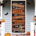 IMISHM Halloween Door Decorations Halloween Door Cover