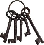 Salome Idea Vintage Cast Iron Skeleton Key Pirate