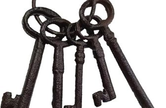 Salome Idea Vintage Cast Iron Skeleton Key Pirate