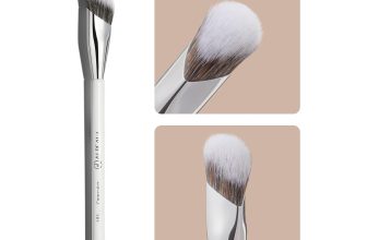 Albeaut Concealer Brush, Angled Under Eye Makeup Small