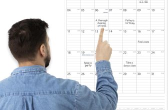 GuassLee Large Wall Calendar 2026-2027, 22"x15"