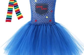 Chucky Costume Dress Girls Tutu Tulle Skirts Kids