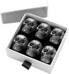 6 Pcs Skull Stainless Steel Refrigerator