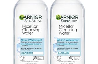 Garnier Micellar Water for Waterproof Makeup, Hydrating