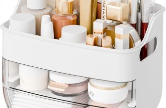 Yieach Countertop Makeup Organizers with Drawers and