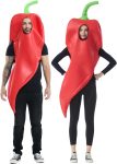 Seasons Adult Chili Pepper Halloween Costume, One Size
