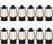 12Pcs Mini Lantern for Cowboy Halloween Christmas