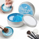 Silicone Makeup Brush Cleaning Pad with Soap, 2026 New