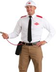 Men's Exterminator Costume with Pest Control Backpack,